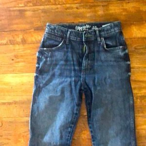 Boys size 14 slim retro wranglers. Slim straight.